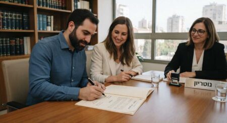 הסכם ממון לזוג נשוי